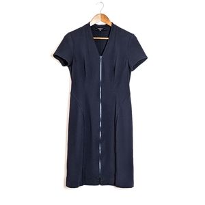 Lafayette 148 New York Navy Dress